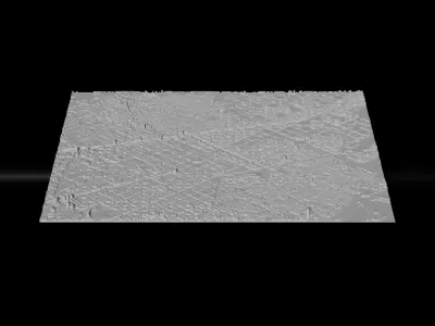 Barcelona 3D Printing stl file 3D model of Barcelona  3D print model