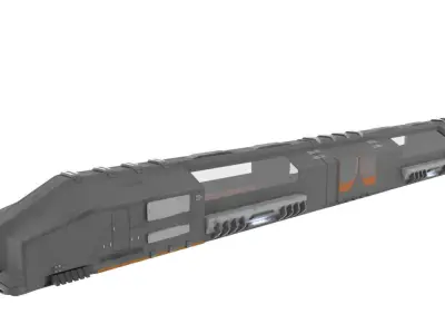  Train Star citizen 3D model