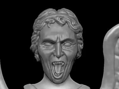 Weeping Angel figure  3D model