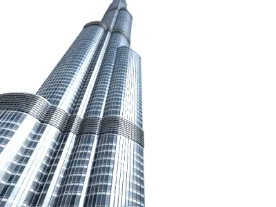 Burj Khalifa 3D model
