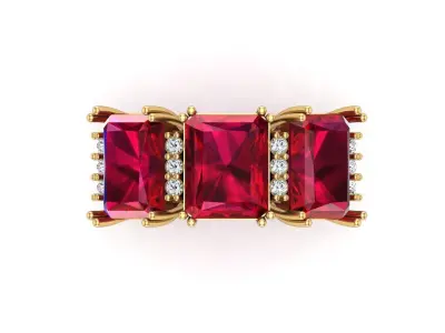 Jewelry ring 430 3D print model