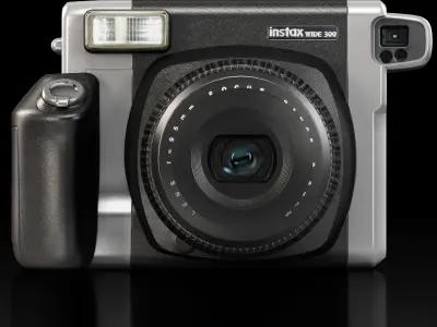 Fujifilm Instax WIDE 300 instant print camera Low-poly 3D model