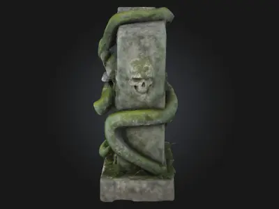 Tomb of the Serpent  Hidden Sanctuary of Ancient Mysteries 3D model