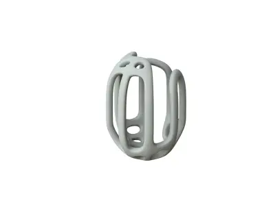 SciFi Cube Object No 15832 Low Poly Shape Texture