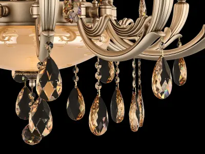 MD 89370-12-6-3 Osgona Chandelier 3D model