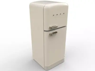 Smeg 50 double door 3D model