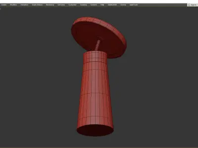 MYT004 Table Lamps Low-poly 3D model