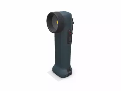 Anglehead Flashlight Low-poly PBR Low-poly 3D model