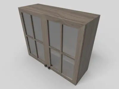 Kitchen Cabinet CG12 3D model
