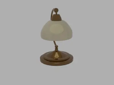 Roland Table Lamp Low-poly 3D model