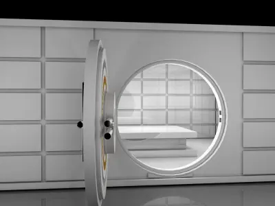 Sci Fi Vault 3D model