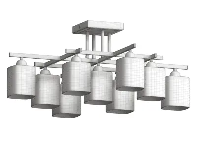 Ceiling chandelier Costanzo LSL-9007-09 3D model