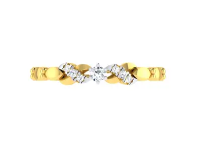 Women Ring  Render 3dm STL OBJ FBX Details 3D print model 91