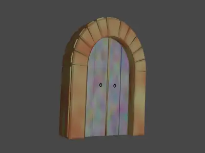 Egyptian Village House 3D model