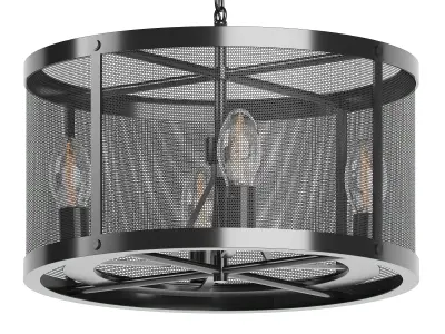 Loft Designe C Chandelier 3D model