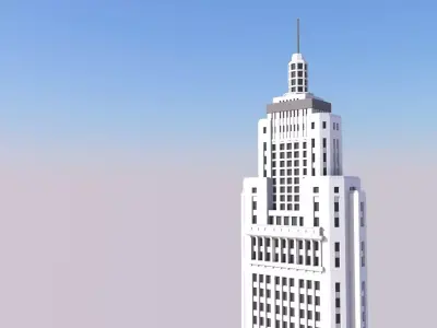 Altino Arantes Building 3D print model