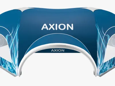 Tents Hexa inflatable Axion 3D model