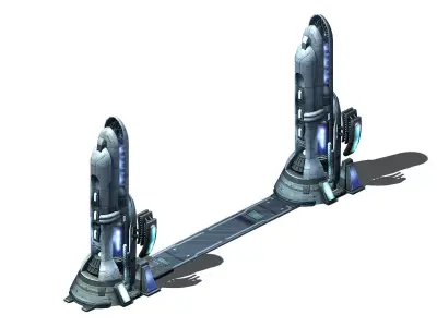 Space - Guard 02 3D model