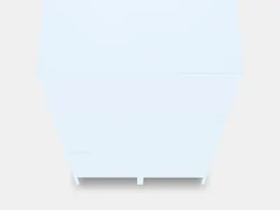 HALLAN Storage combination with doors 5 Low-poly 3D model