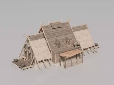 Nordic House 21 3D model