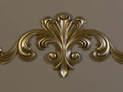 dekor ornament 3D model 27
