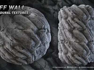 Cliff Wall - Procedural Texture Texture