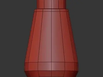 CEILING LIGHT HUDSON DROP SHAPE 3 PENDANTS 3D model