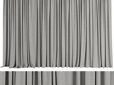 Curtain Set M9 3D model