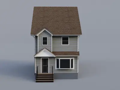 Low Poly House 30 Low-poly 3D model