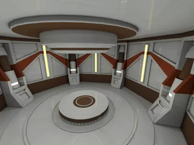 Sci fi Room  3D model