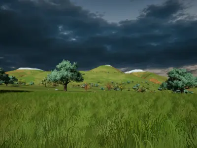 Stylized Procedural Ecosystem