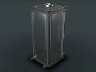 Sci Fi Container 3D model purchase