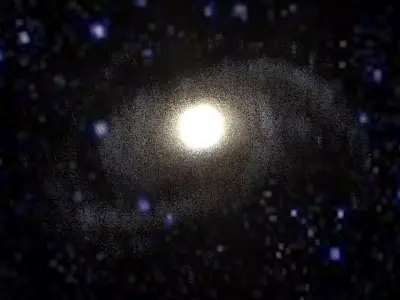 M100 Galaxy 3D model