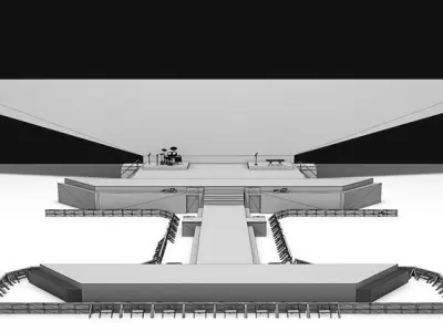 Dangerous Woman Tour Stage - Ariana Grande 3D model