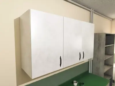 Wall Cabinet Low-poly 3D model purchase