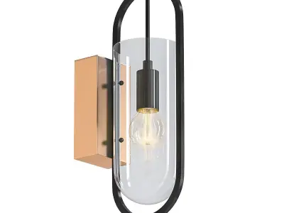 Kapren kappen wall light 3D model