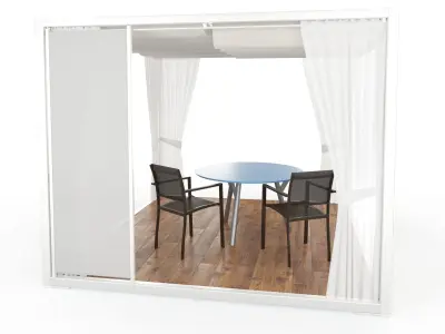 Pavilion Varaschin Pergola 3D model