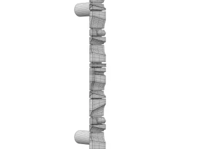 Pull handle 3008 3D model