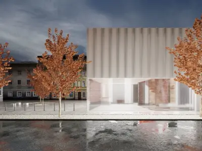 Modern Culture Center 3D model