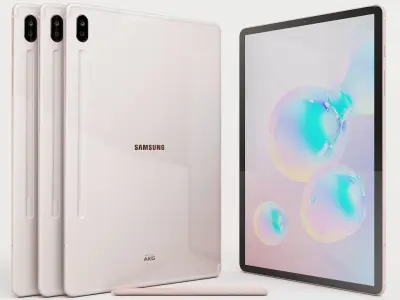 Samsung Galaxy Tab S6 3D model