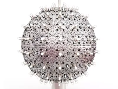 Christmas One Times Square ball 3D model