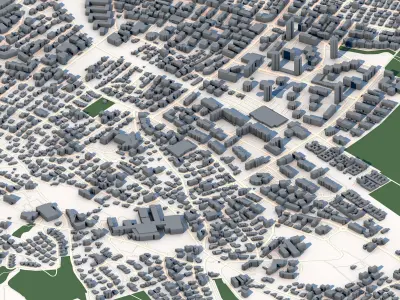 Chur City Switzerland 3D model