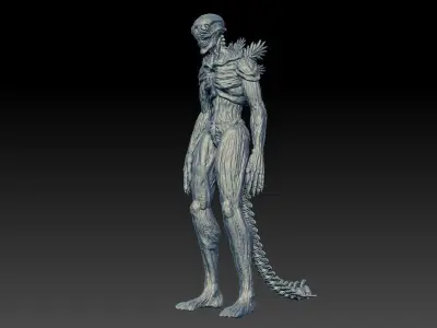 Godzilla 2016 Fifth Form  3D print model 3D model
