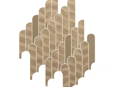 Lantic Colonial DIGIT Gold and Copper tiles Low-poly 3D model