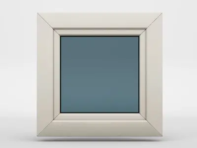 Window plastic casement 01 Free 3D model