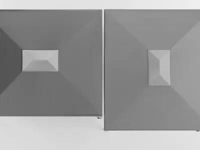 Produce Market Stall V2 - Fair Stand with Wine Display 3D model