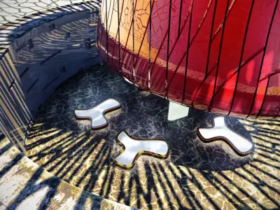 Desert Rose House 3D model