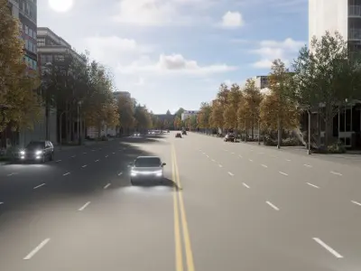 City  Low-poly 3D model purchase