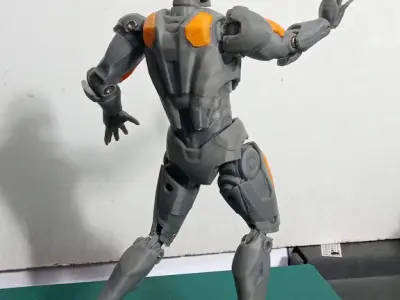 Iron Man Mark-VII Scale 1-10 Articulated Figure 3D print model