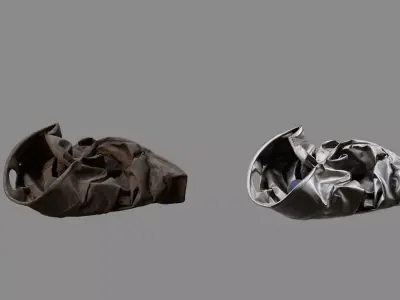 Crushed Keg 07 3D model